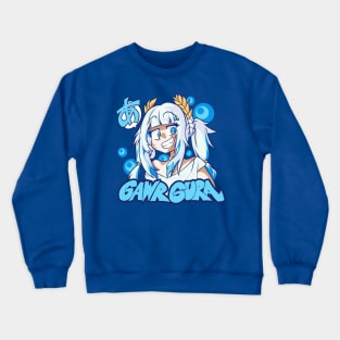 VTuber Gawr Gura Crewneck Sweatshirt